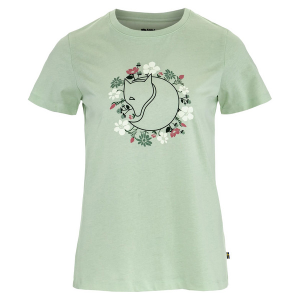 FJÄLLBLOMSTER FOX T-SHIRT W Damen - T-Shirt-SOFT JADE