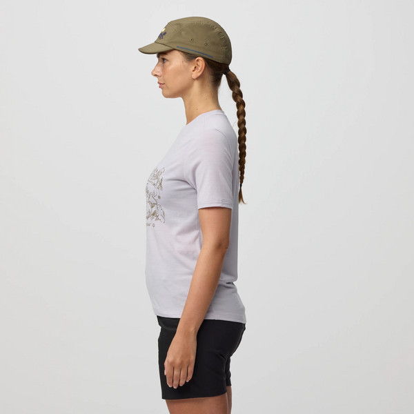Fjällräven HOJA LUGNT WOOL T-SHIRT W Damen - T-Shirt Ansicht 4