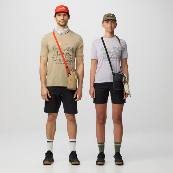 Fjällräven HOJA LUGNT WOOL T-SHIRT W Damen - T-Shirt Ansicht 6