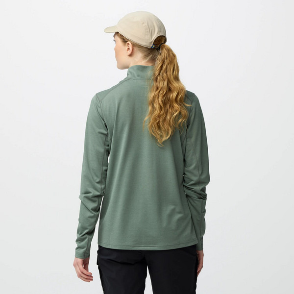 Fjällräven ABISKO DAY HIKE HALF ZIP W Damen - Funktionsshirt Ansicht 4