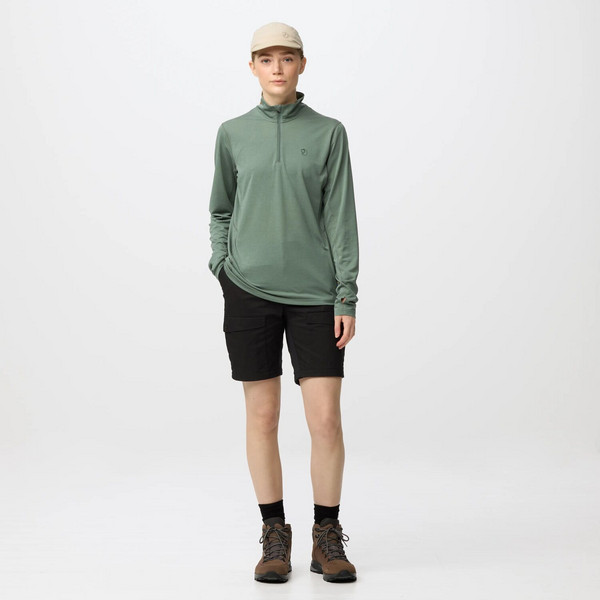 Fjällräven ABISKO DAY HIKE HALF ZIP W Damen - Funktionsshirt Ansicht 10