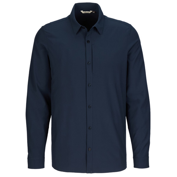 AMBAE L/S SHIRT Herren - Outdoor Hemd-DARK SAPPHIRE