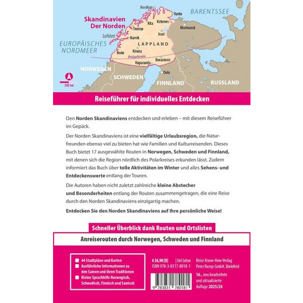 REISE KNOW-HOW REISEFÜHRER SKANDINAVIEN - DER NORDEN Ansicht 2