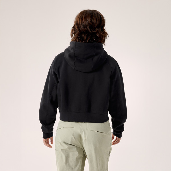 Arc'teryx EMBLEM FLEECE FULL ZIP CROP HOODY W Damen - Kapuzenjacke Ansicht 7