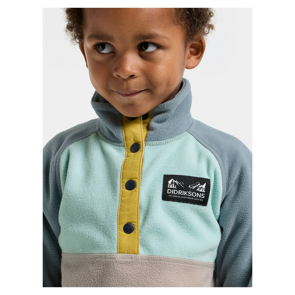 Didriksons MONTE HALF BU 5 Kinder - Fleecepullover Ansicht 8