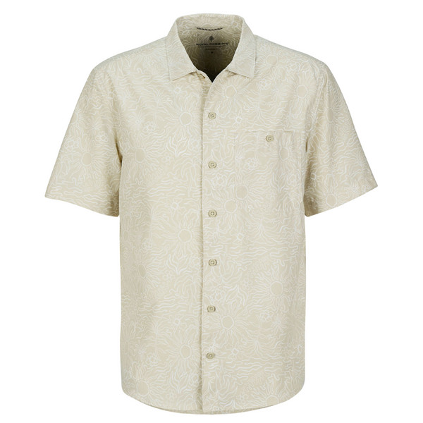 M SALATHE SUN SHIRT S/S Herren - Outdoor Hemd-SOAPSTONE SOLAR PT