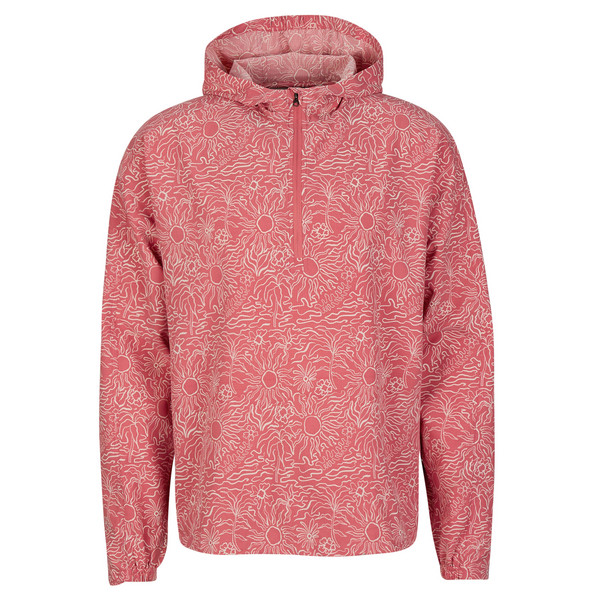 M SALATHE SUN HOODIE L/S Herren - Hoodie-DUSTY CEDAR SOLAR PT