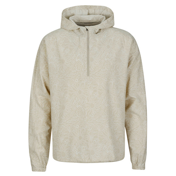M SALATHE SUN HOODIE L/S Herren - Hoodie-SOAPSTONE SOLAR PT
