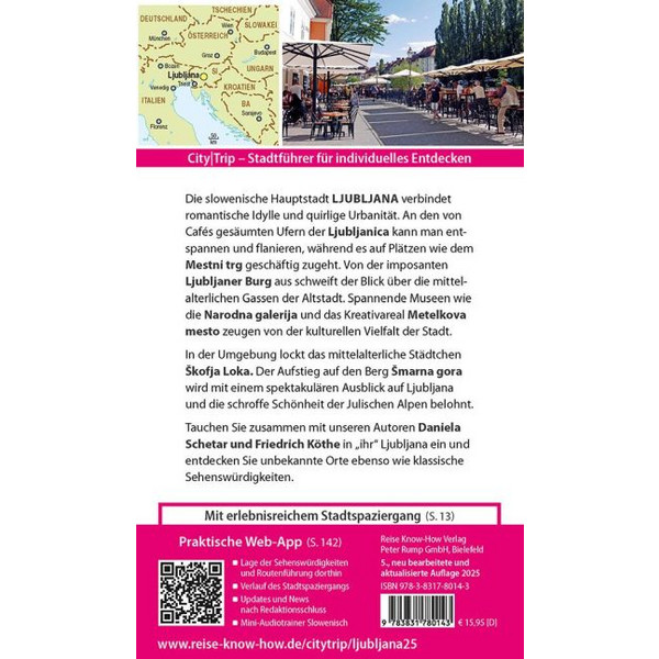 REISE KNOW-HOW CITYTRIP LJUBLJANA - Reiseführer Ansicht 2