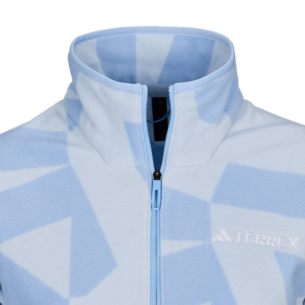 Adidas TERREX MULTI PRINTED FULL ZIP FLEECE JACKET Damen - Fleecejacke Ansicht 3