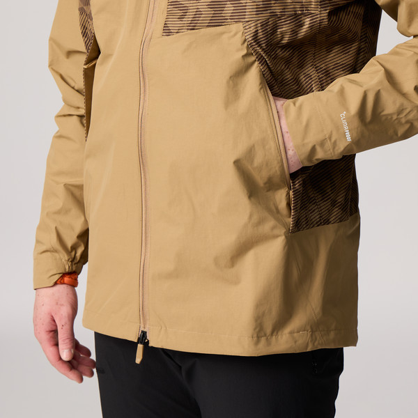 Adidas TERREX XPERIOR 2.5 LAYER HYBRID PRIMEKNIT CLIMAPROOF JACKET Herren - Regenjacke Ansicht 9