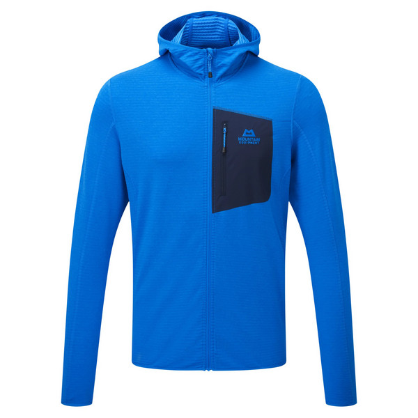 LUMIKO HOODED MENS JACKET Herren - Fleecejacke-ATLANTIC/COSMOS