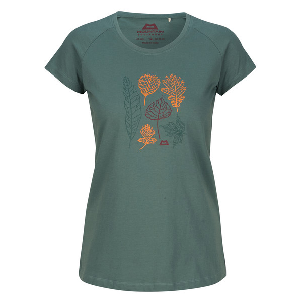 LEAF WMNS TEE Damen - T-Shirt-SAGE