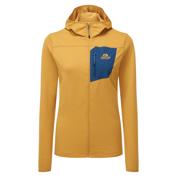 LUMIKO HOODED WMNS JACKET Damen - Fleecejacke-BUTTERSCOTCH/MAJ