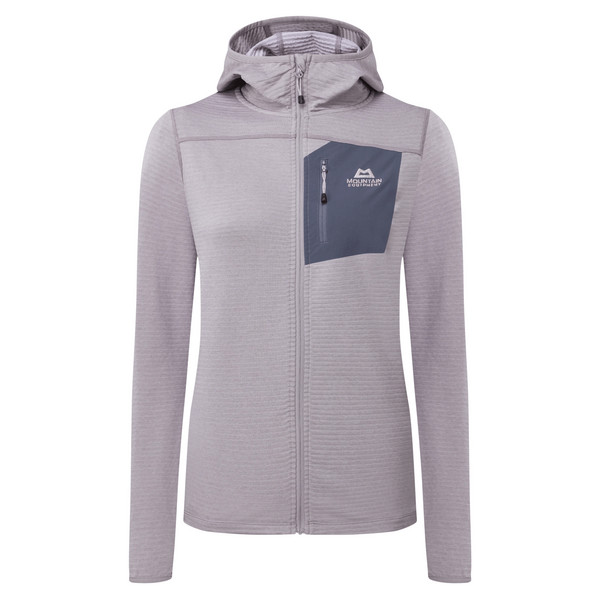 LUMIKO HOODED WMNS JACKET Damen - Fleecejacke-ALLIUM/OMBRE