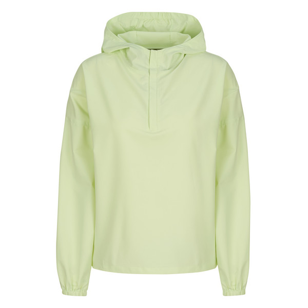 W SALATHE SUN HOODIE L/S Damen - Hoodie-LIME CREAM
