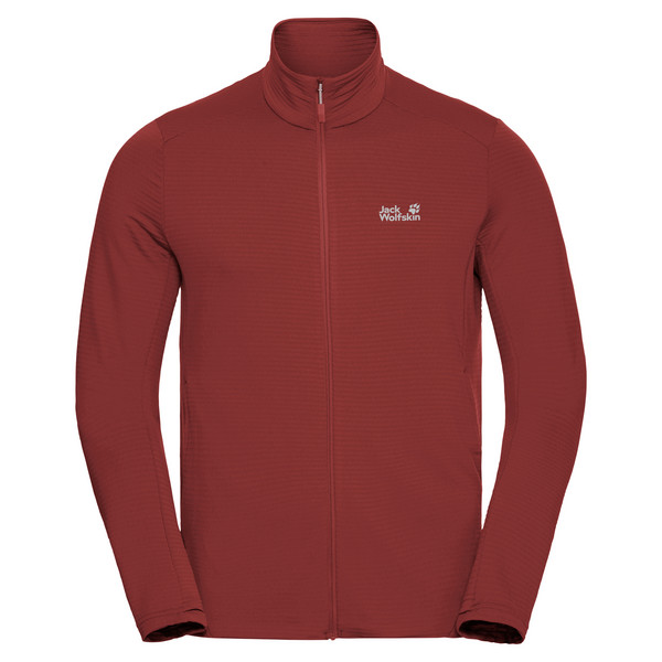 LITESTRIDE FZ M Herren - Fleecejacke-MERLOT