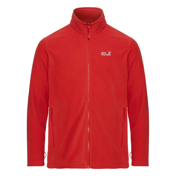 TAUNUS 100 FZ M Herren - Fleecejacke-SIREN RED