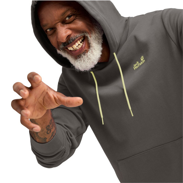Jack Wolfskin CELEBRATE THE PAW HOODY M Herren - Hoodie Ansicht 7
