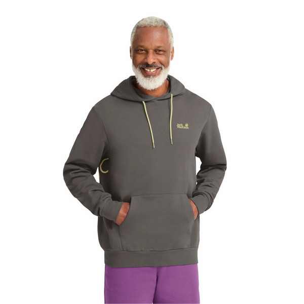 Jack Wolfskin CELEBRATE THE PAW HOODY M Herren - Hoodie Ansicht 3