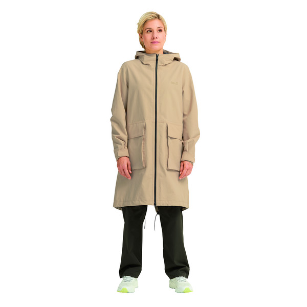 Jack Wolfskin NABUR 2L COAT W Damen - Regenmantel Ansicht 4