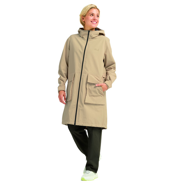 Jack Wolfskin NABUR 2L COAT W Damen - Regenmantel Ansicht 6
