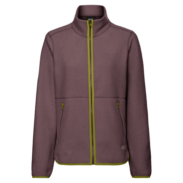 LITE CURL FZ W Damen - Fleecejacke-SHEER PLUM