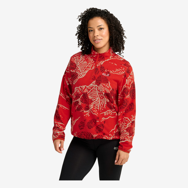 Jack Wolfskin PAW ERA 100 PRINT HZ W Damen - Fleecejacke Ansicht 3