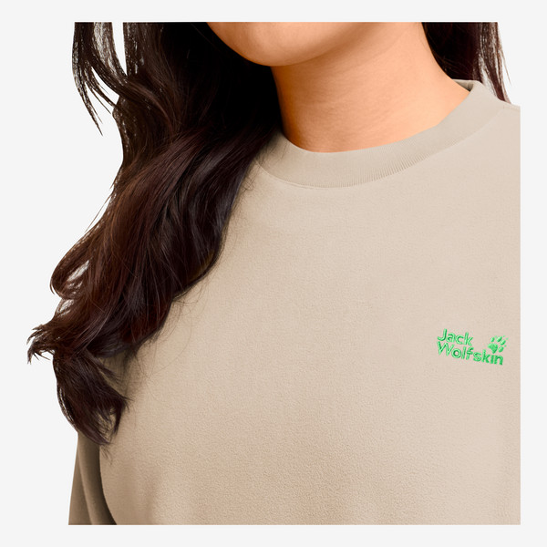 Jack Wolfskin FIND THE WILD CREWNECK W Damen - Fleecepullover Ansicht 6