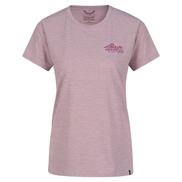 W'S CAP COOL DAILY SHIRT - TRAILCHECK Damen - Funktionsshirt-QUIET VIOLET