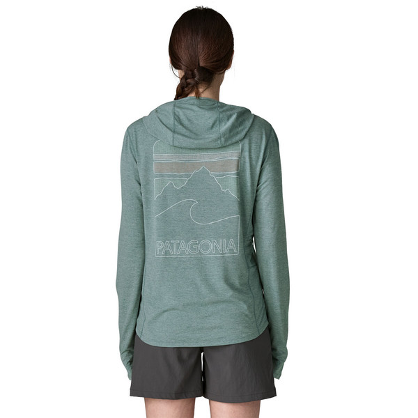 Patagonia W'S CAP COOL SUN HOODY - PEAK VISIONS Damen - Hoodie Ansicht 3