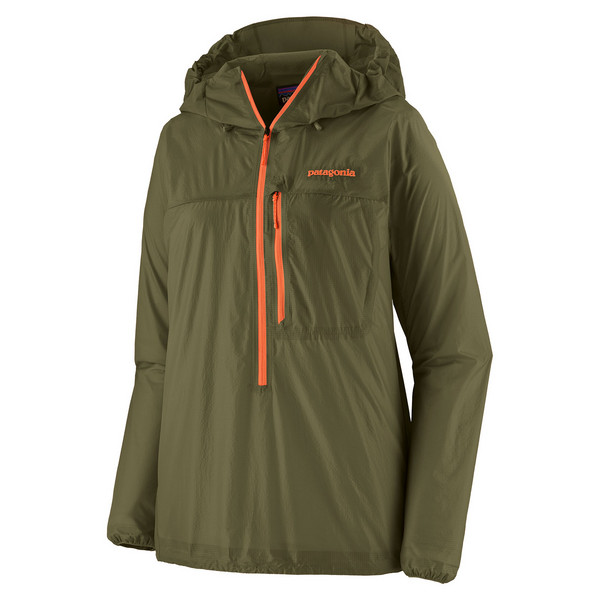 W'S HOUDINI ROCK JKT Damen - Windbreaker-BASIN GREEN