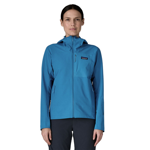 Patagonia W'S R1 CROSSSTRATA HOODY Damen - Softshelljacke Ansicht 6