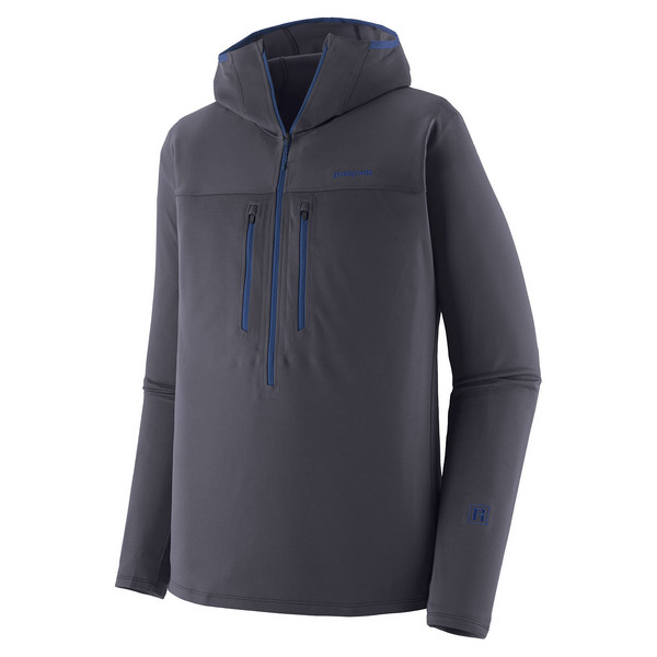 M'S R1 ULTRALIGHT HOODY Herren - Fleecejacke-SMOLDER BLUE