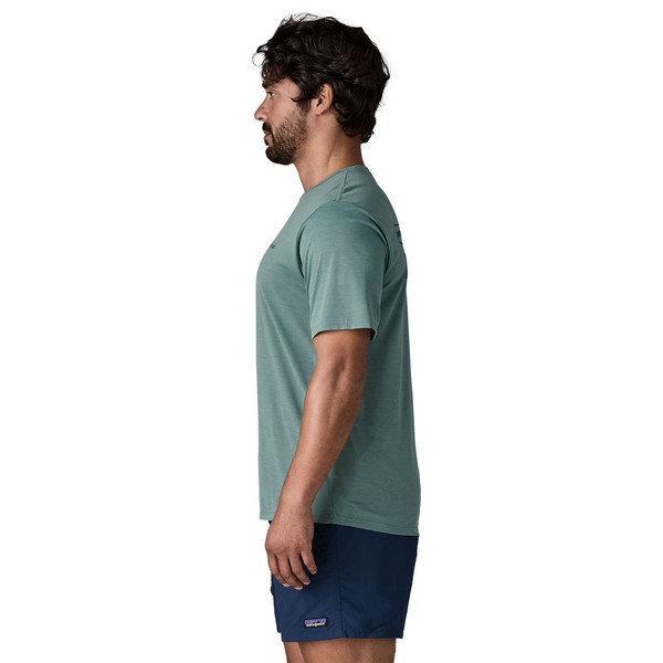 Patagonia M'S CAP COOL DAILY SHIRT - BOARDSHORT LOGO Herren - Funktionsshirt Ansicht 5