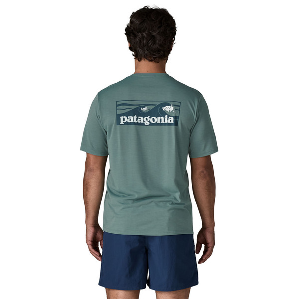 Patagonia M'S CAP COOL DAILY SHIRT - BOARDSHORT LOGO Herren - Funktionsshirt Ansicht 3