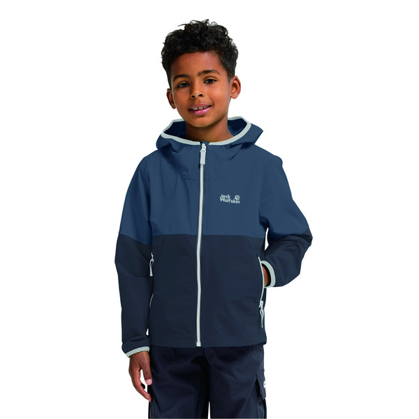 Jack Wolfskin SANDBIRD HOODED JKT K Kinder - Softshelljacke Ansicht 9