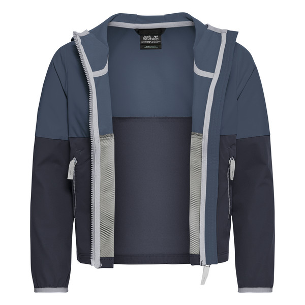 Jack Wolfskin SANDBIRD HOODED JKT K Kinder - Softshelljacke Ansicht 2