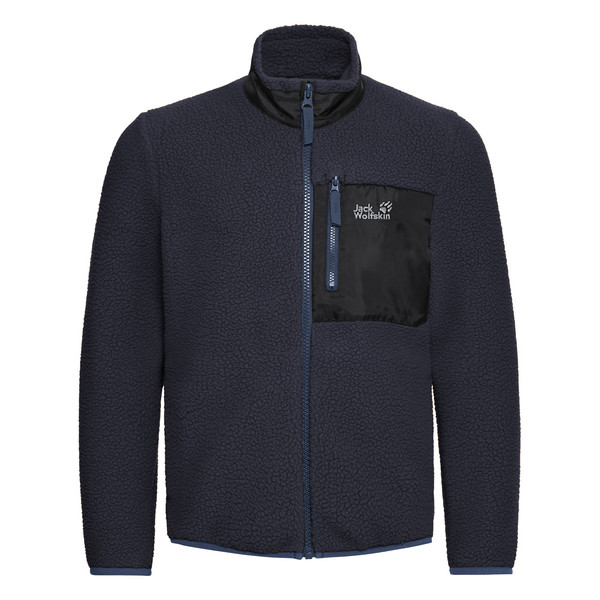 LITE CURL FZ K Kinder - Fleecejacke-DARK NAVY