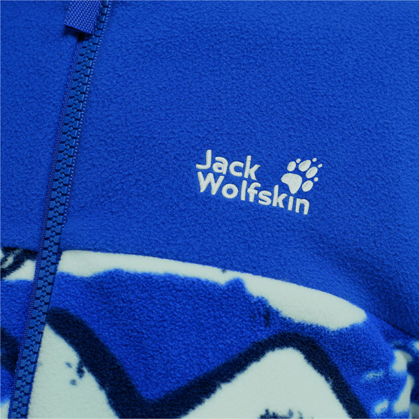 Jack Wolfskin PAW ERA 100 PRINT FZ K Kinder - Fleecejacke Ansicht 14