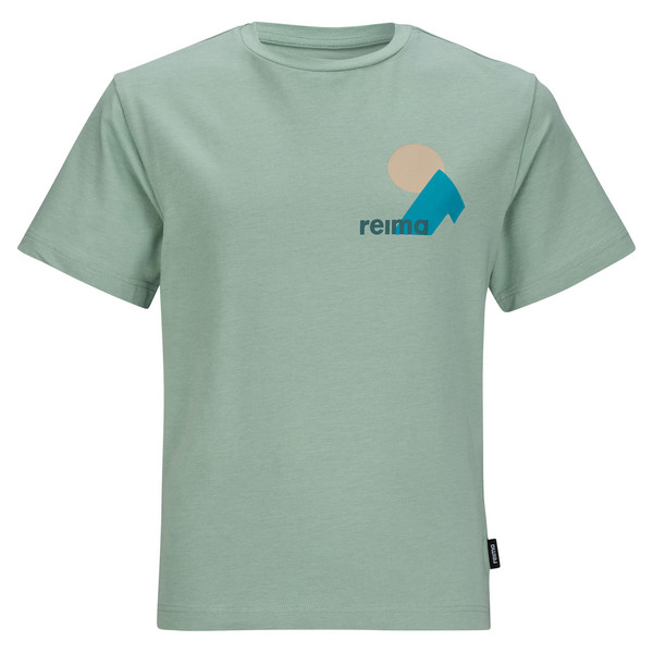 T-SHIRT IKIOMA Kinder - Funktionsshirt-STONE GREEN