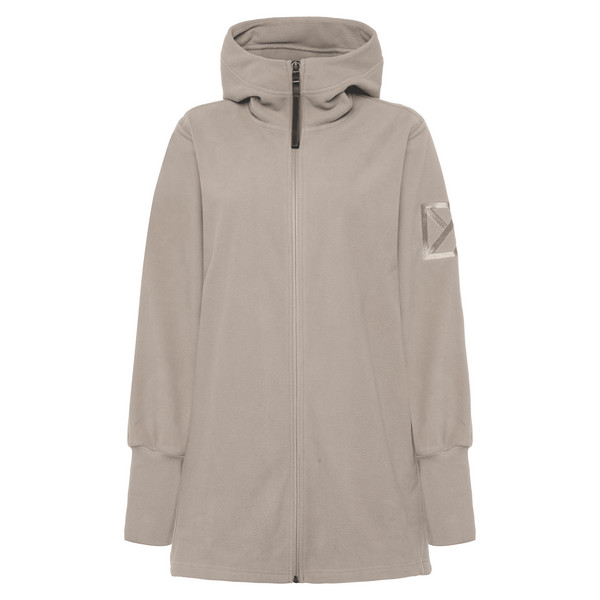 RINDA WNS FULLZIP Damen - Fleecejacke-ASH BROWN