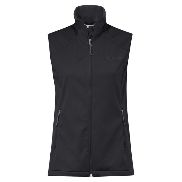 WOMEN'S EVERHIKE SOFTSHELL VEST Damen - Softshellweste-BLACK