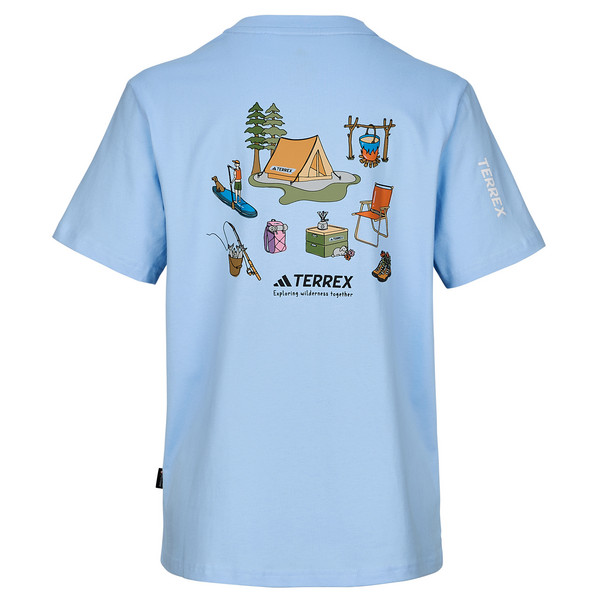 Adidas XPLORIC POLYGIENE GRAPHIC T-SHIRT Damen - T-Shirt Ansicht 2
