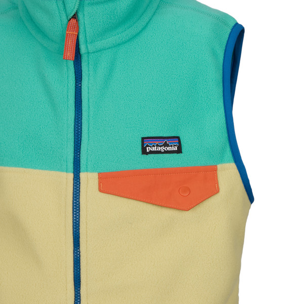 Patagonia K'S MICRO D SNAP-T VEST Kinder - Weste Ansicht 4
