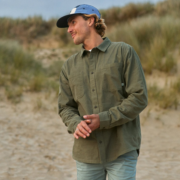 Passenger Clothing BACKCOUNTRY CORD LIGHT SHIRT Herren - Outdoor Hemd Ansicht 12