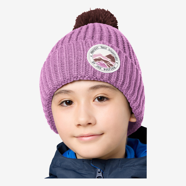 Jack Wolfskin POMPOM BADGE BEANIE K Kinder - Mütze Ansicht 6