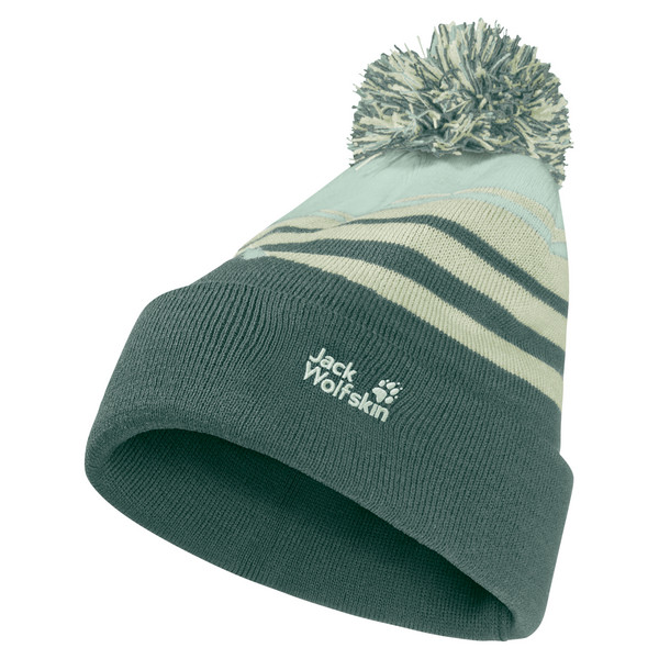 STRIPY POMPOM BEANIE K Kinder - Mütze-SAGO PALM