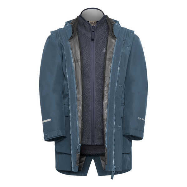 Jack Wolfskin 3IN1 CANVEY KIDS Kinder - Doppeljacke Ansicht 3