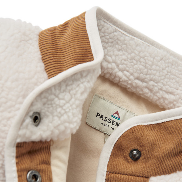 Passenger Clothing CLOVER 3.0 RECYCLED SHERPA FLEECE Damen - Fleecejacke Ansicht 2